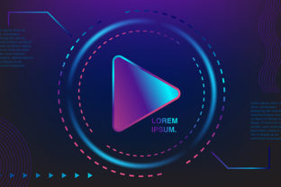 Download Neon Background Design Banner - Design Collection