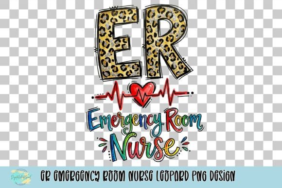 Download ER Emergency Room Nurse Leopard PNG Design - Design Collection