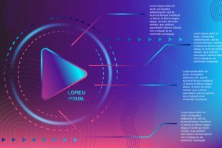 Download Neon Background Design Banner. - Design Collection