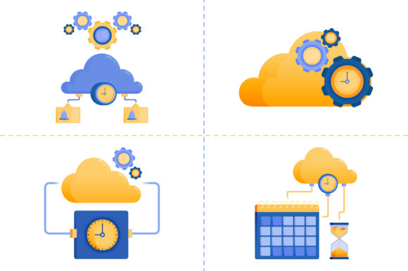 Download Logo Design of Cloud Network Service - Design Collection