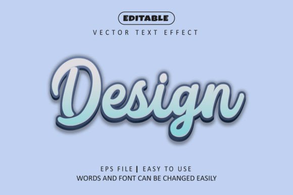 Download 3d Editable Design Text Style Effect - Design Collection
