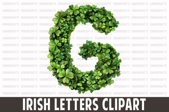 Download Cute Irish Letters V1 Clipart PNG - Letter Collection