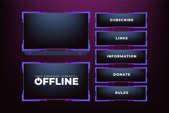 Download Live Streaming Screen Border Design - Design Collection