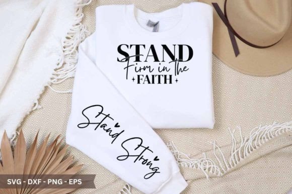 Download Stand Firm in the Faith Sleeve SVG - Eve Collection