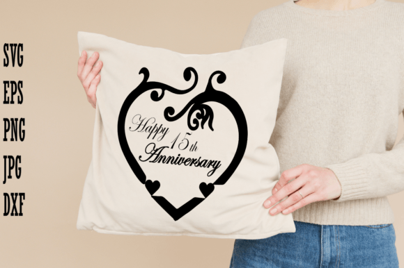 Download 15th Anniversary SVG Editable Design - Design Collection