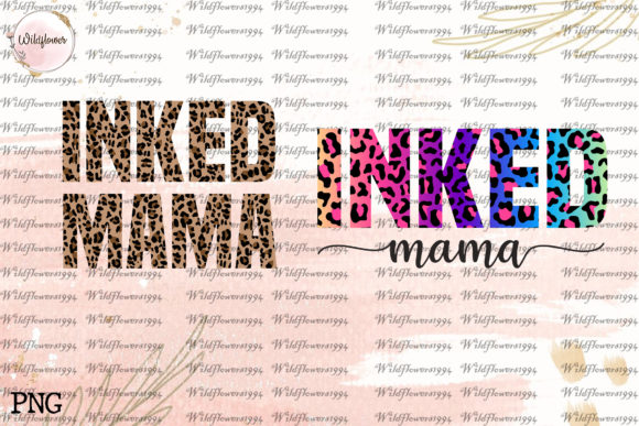 Download Inked Mama Leopard PNG Design - Design Collection