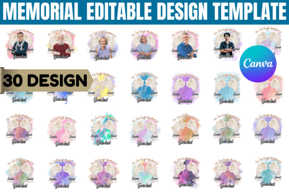 Download Memorial Editable Design Template - Design Collection