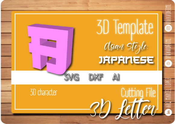 Download 3D Letter Asian Style: B Character - Letter Collection