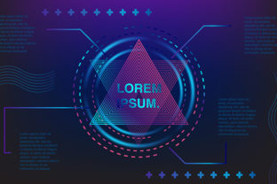 Download Neon Background Design Banner. - Design Collection