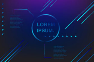 Download Neon Background Design Banner. - Design Collection