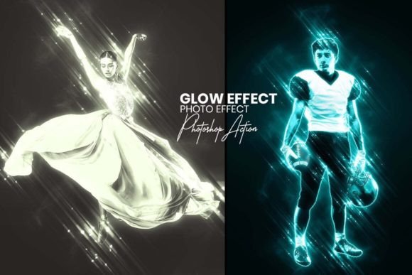 Download Glow Effect in Photoshop Action - Photoshop Collection