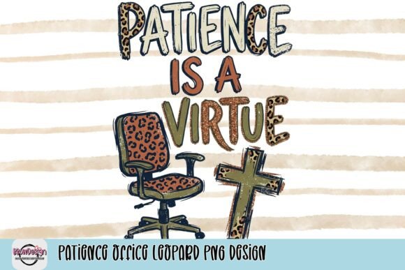 Download Patience Office Leopard PNG Design - Design Collection
