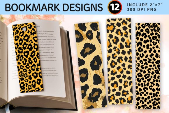 Download Leopard Print PNG Bookmark Design - Design Collection