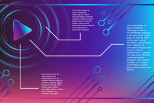 Download Neon Background Design Banner. - Design Collection