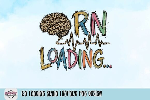 Download RN Loading Brain Leopard PNG Design - Design Collection